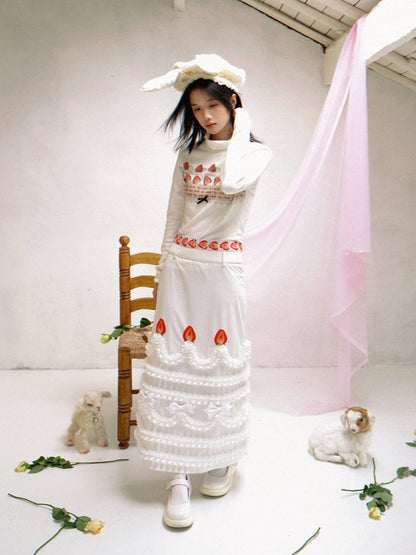 Layered Ruffle Cake Skirt NA8263