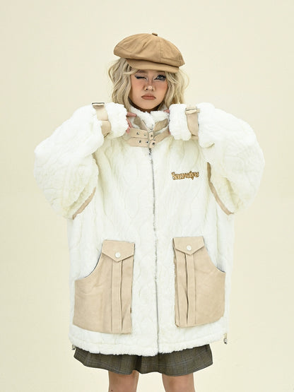 Boa High-Neck Puffer Jacket NA6480