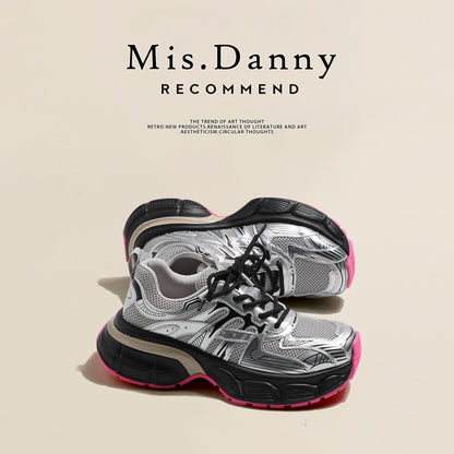 Mesh Platform Dad Sneakers NA8678