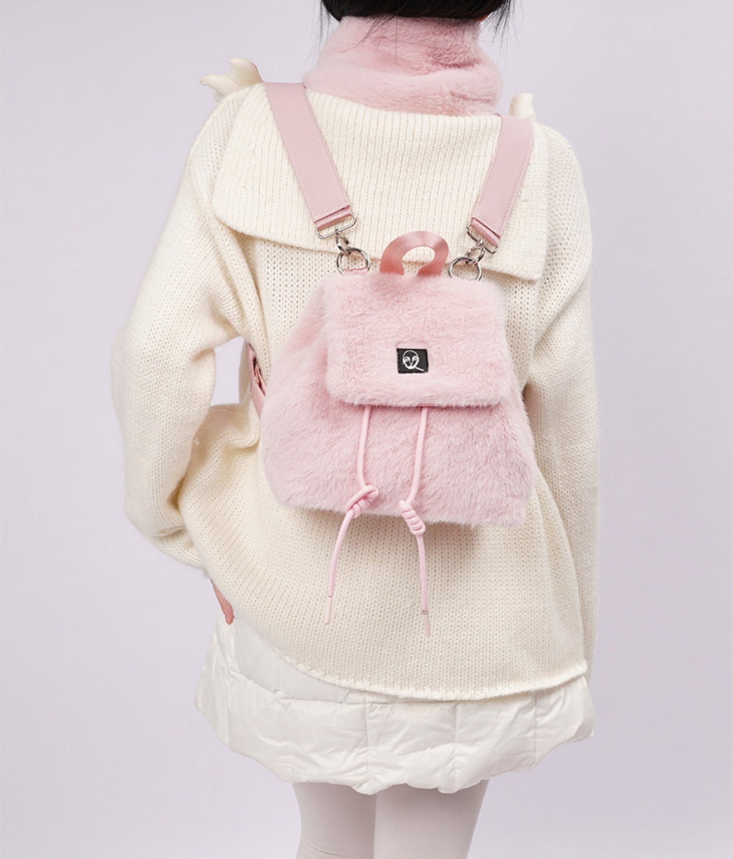 Fluffy Y2K One Shoulder Backpack NA8430