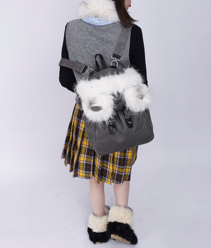 Fur Design Backpack NA8398