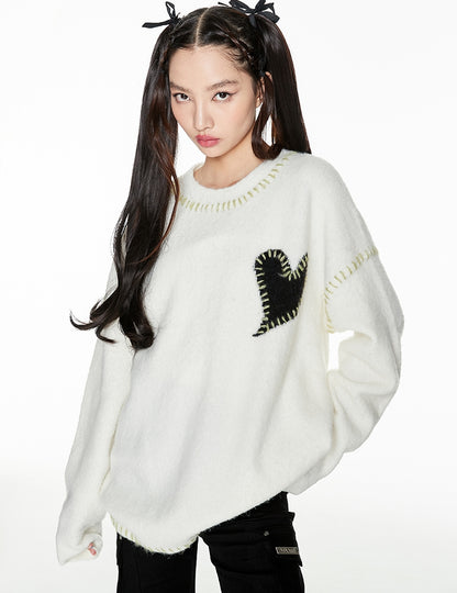 Oversize Pullover Kinit Sweater NA5055