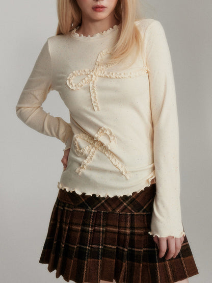 Plaid Pleated Short Skirt NA8786