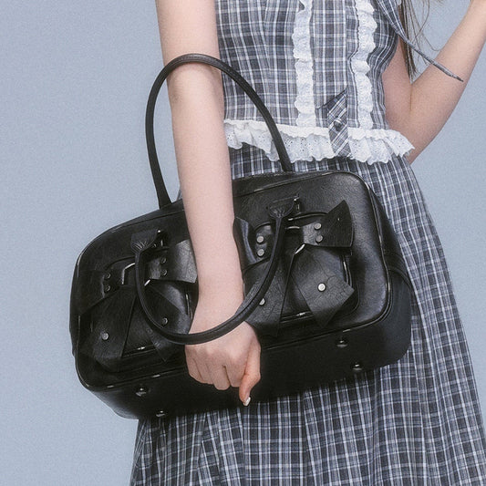 Liquid Bow Punk Bowling Tote Bag NA8804