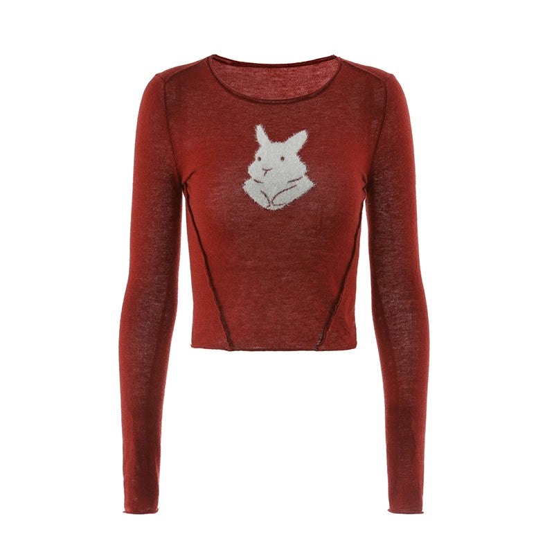 Bunny Woolen Knit Sweater NA4673