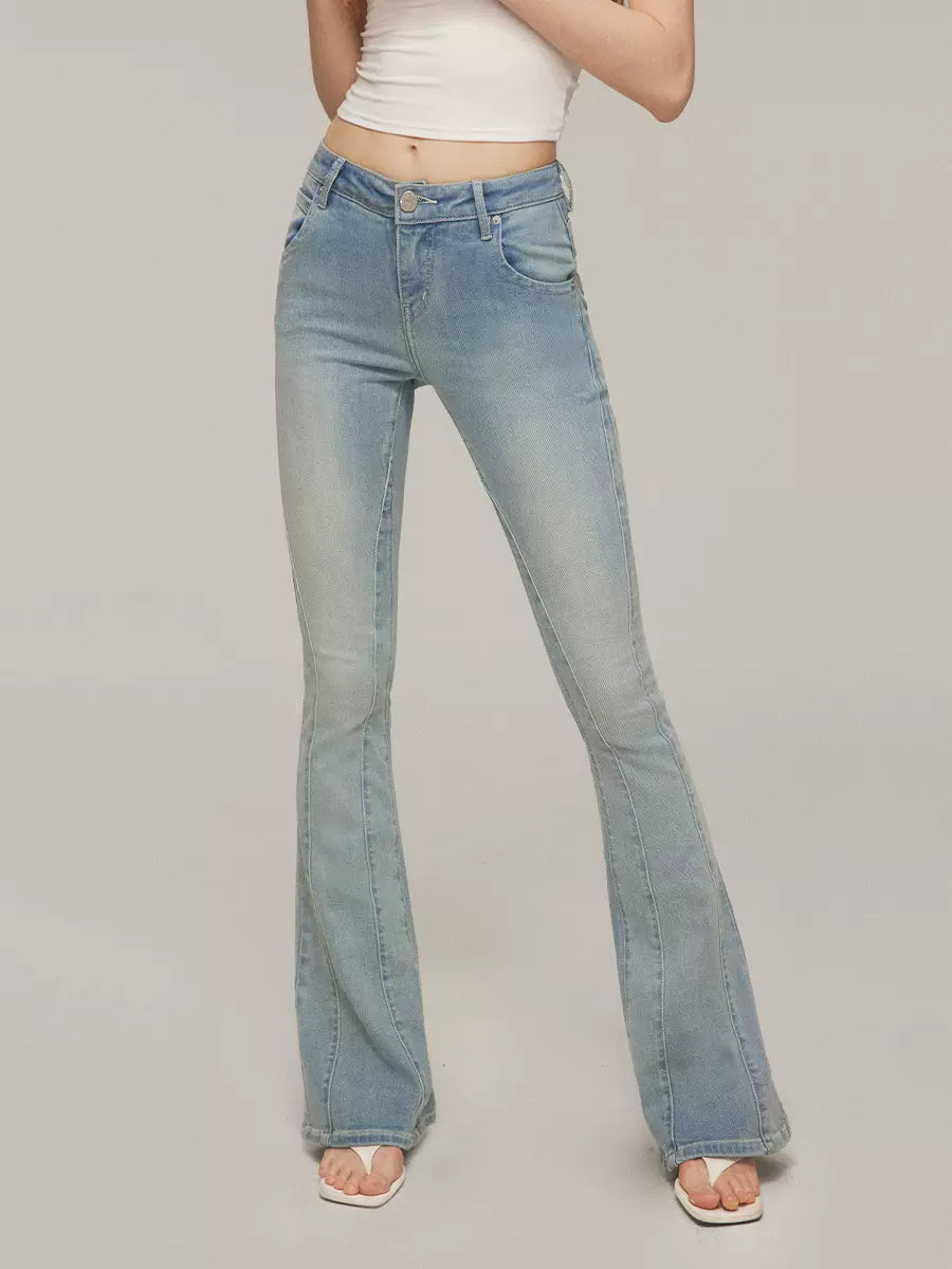 Micro Flare Denim Jeans NA4020