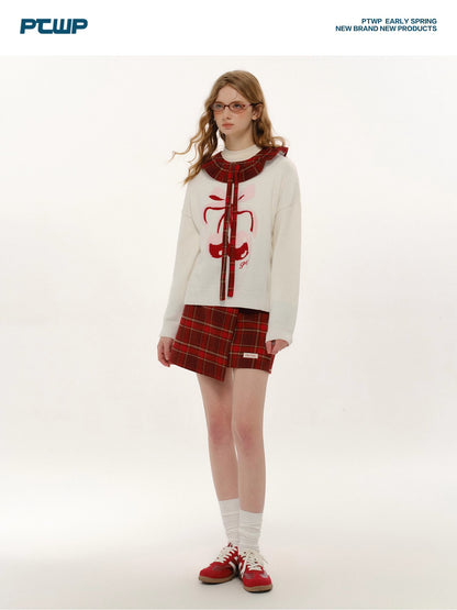 Cherry Design Knit Sweater NA5696