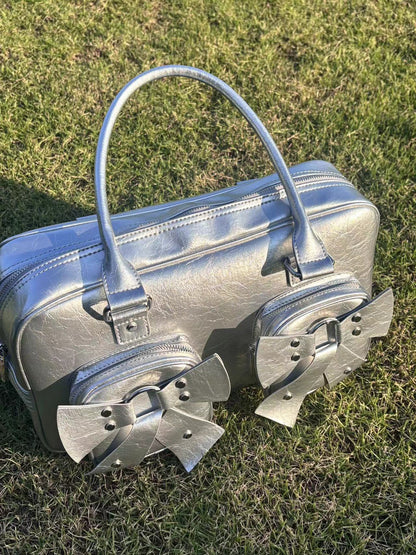 Liquid Bow Punk Bowling Tote Bag NA8804