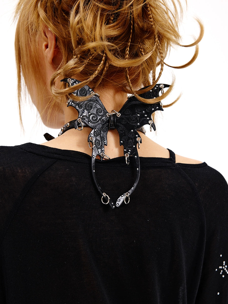 Butterfly Design Choker NA6697