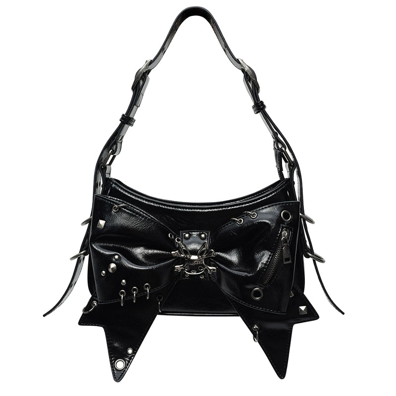 Metal Accent Shoulder Bag NA6666