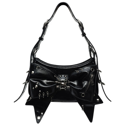 Metal Accent Shoulder Bag NA6666