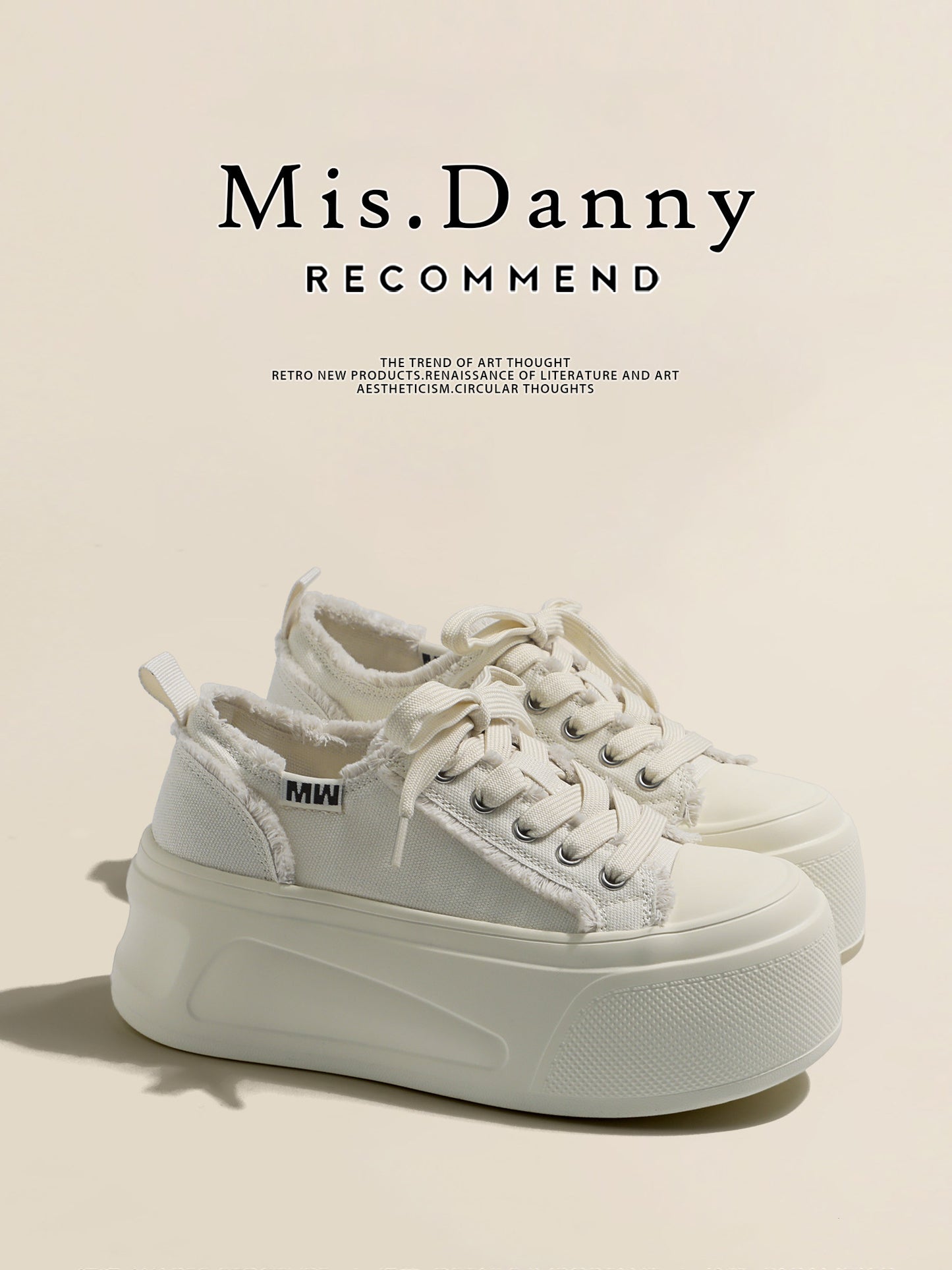 Canvas Platform Sneakers NA8668