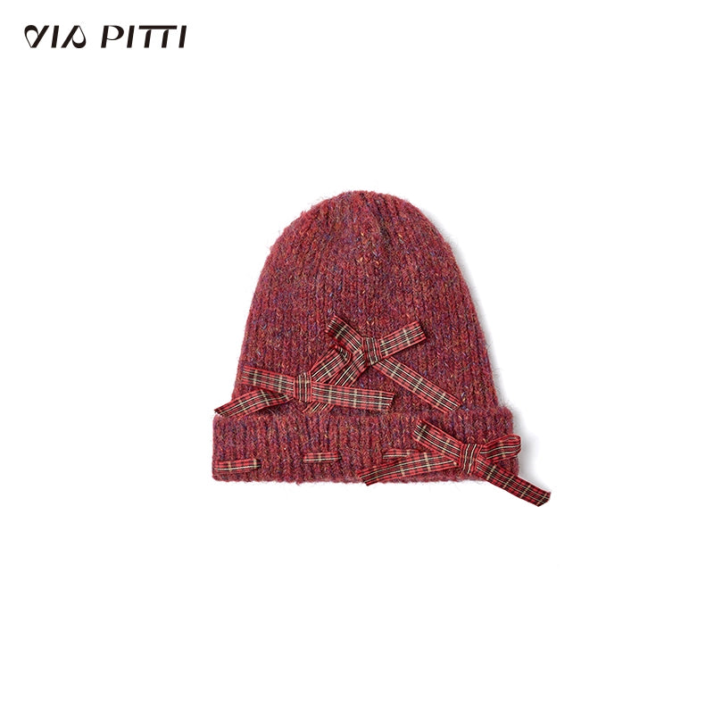 Small Woolen Knit Beanie NA5106