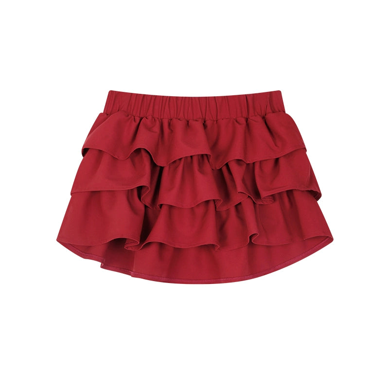 Short Ruffle Skirt NA3752