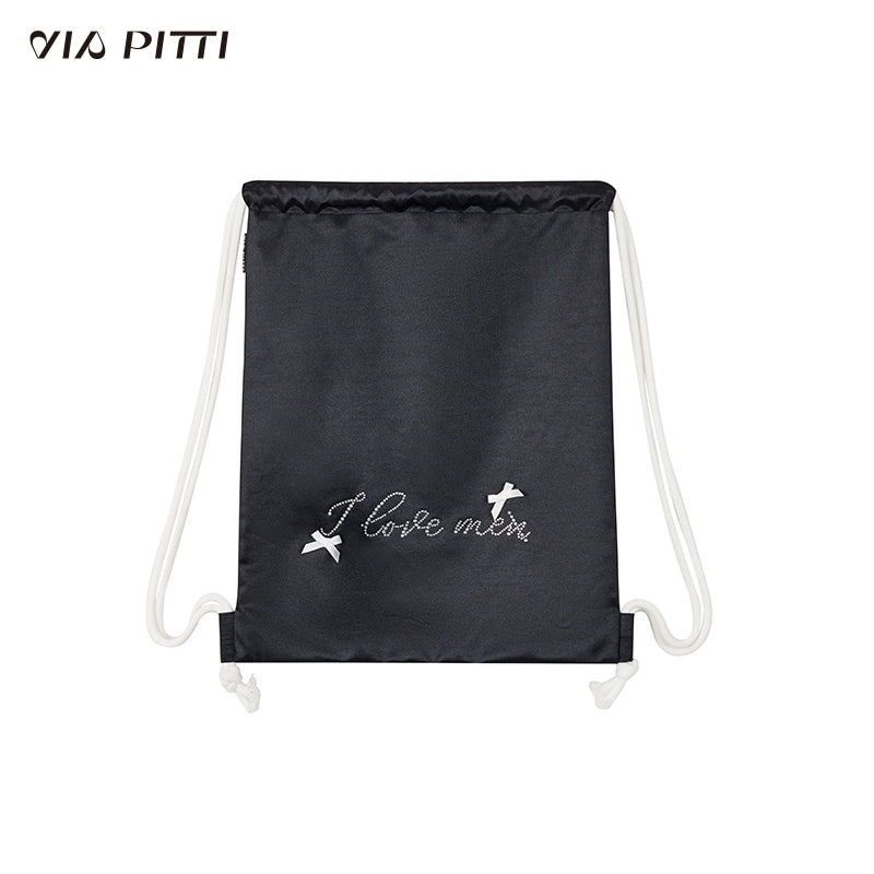 Bow Drawstring Bag NA4772