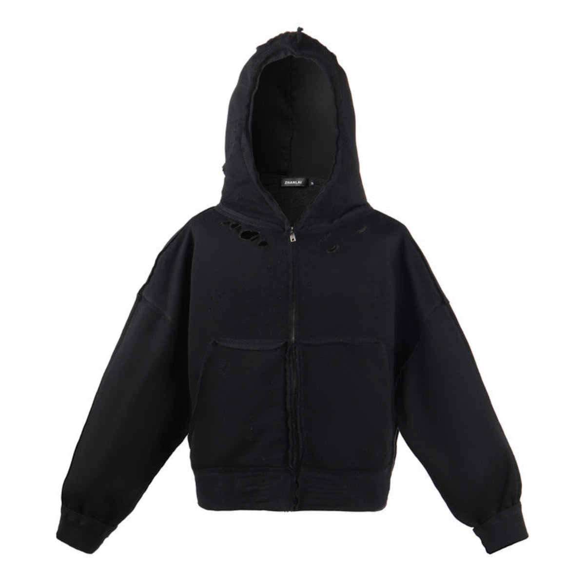 Damage Design Oversize Zipper Hoodie NA8869