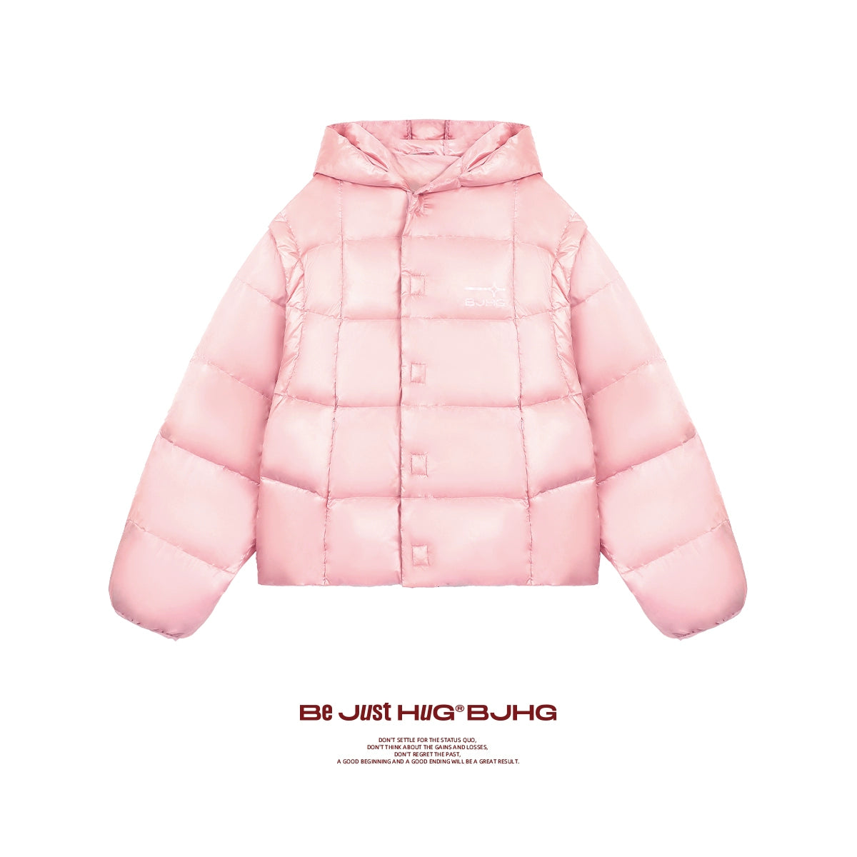 Oversize White Duck Down Jacket NA6107