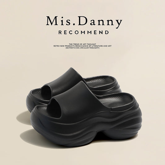 Chunky Sole Open-Toe Mules NA8651