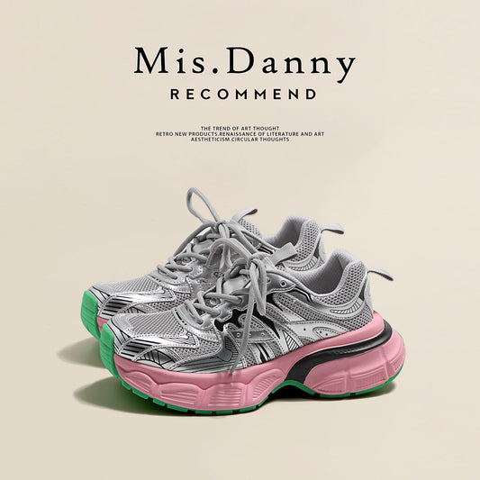 Mesh Platform Dad Sneakers NA8678