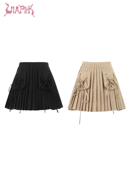 Pleated A-line Fluffy Skirt NA4805