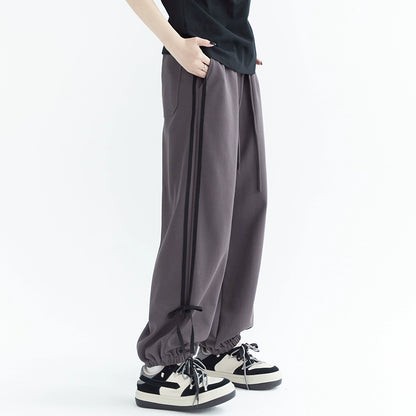 Wide-leg Ribbon Sweatpants NA2752