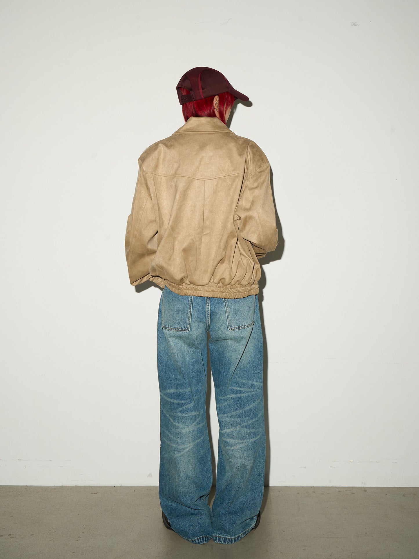 Washed Fade Flare Denim Jeans NA9206