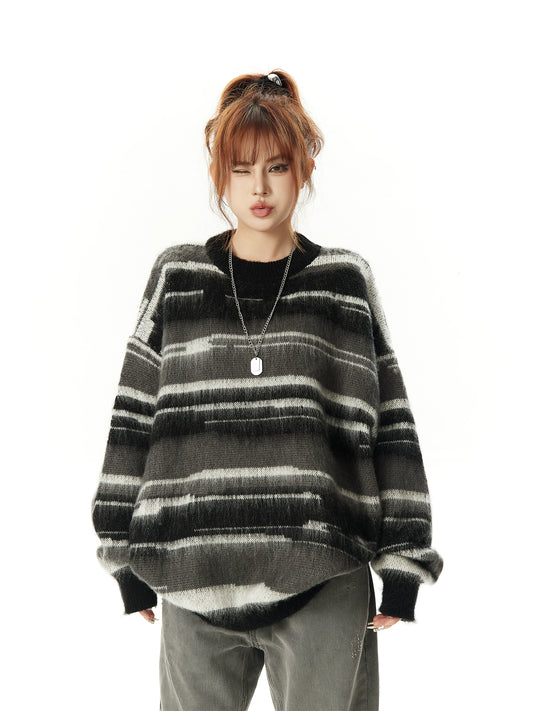 Mohair Like Knit Sweater NA2980