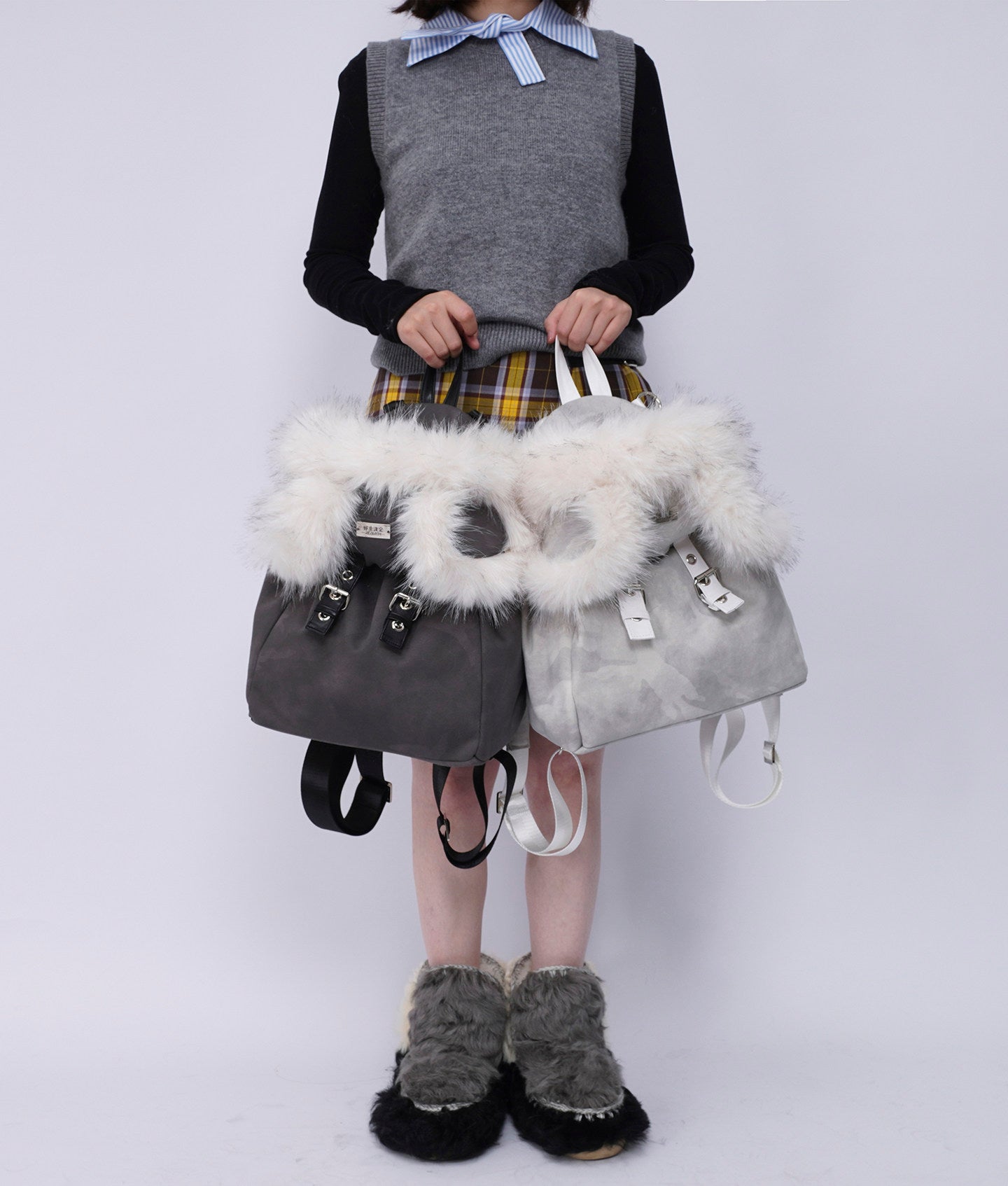Fur Design Backpack NA8398