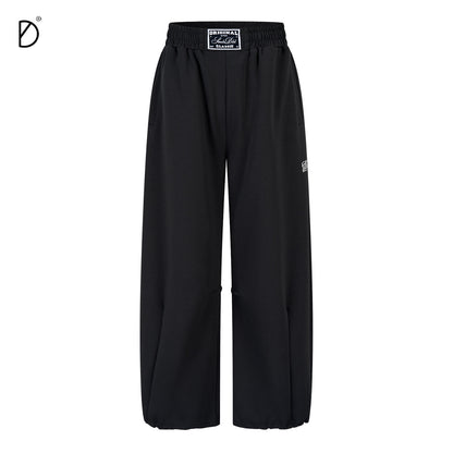 Off-Shoulder Oversize Sweatshirt & Adjustable Hem Sweatpants Setup NA8933