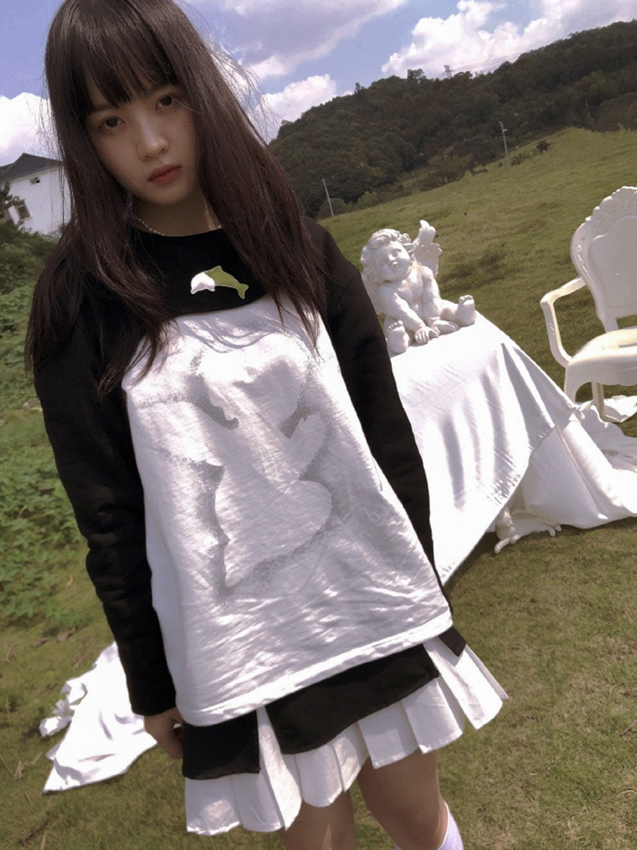 Mirror Design Brooch NA8273