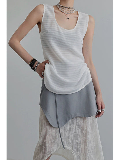 Sheer Tank Top NA4180