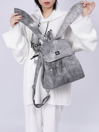 Large Capacity Denim Bunny Backpack NA8422