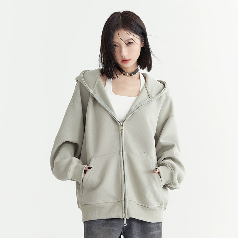 Oversized Zipper Hoodie NA2727