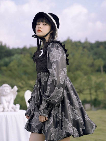 Mirror Design Brooch NA8273