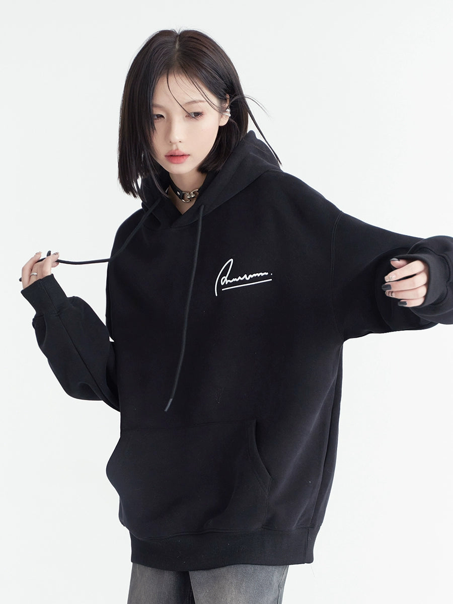 Back Print Unisex Oversize Hoodie NA2725