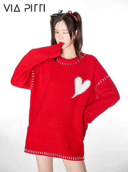 Oversize Pullover Kinit Sweater NA5055