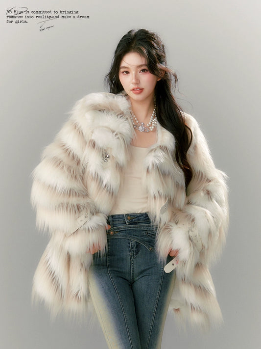 Fake Mink Fur Jacket NA7472