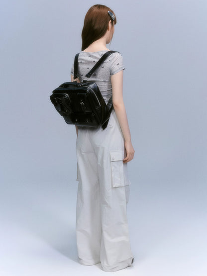 NA8811 LOST FOREST Ringing College Sweet Cool Girl Three-dimensional Pocket Shoulder Bag Versatile New Product NA8811