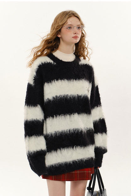 Wool Blend Oversize Knit Sweater NA5706