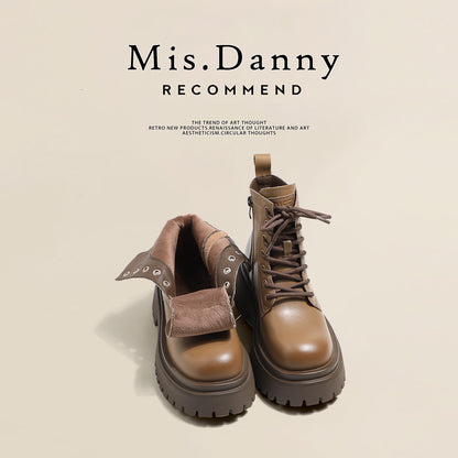 Warm Fleece Lining Ankle Boots NA8688