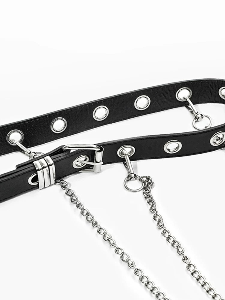 NA8606 Milk Cool Mo Li Retro Punk style model with the same belt female niche design sense versatile decorative belt NA8606