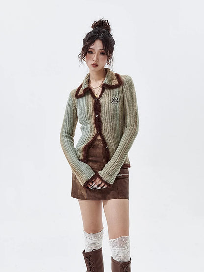 Slim Fit Short Knit Cardigan NA2664