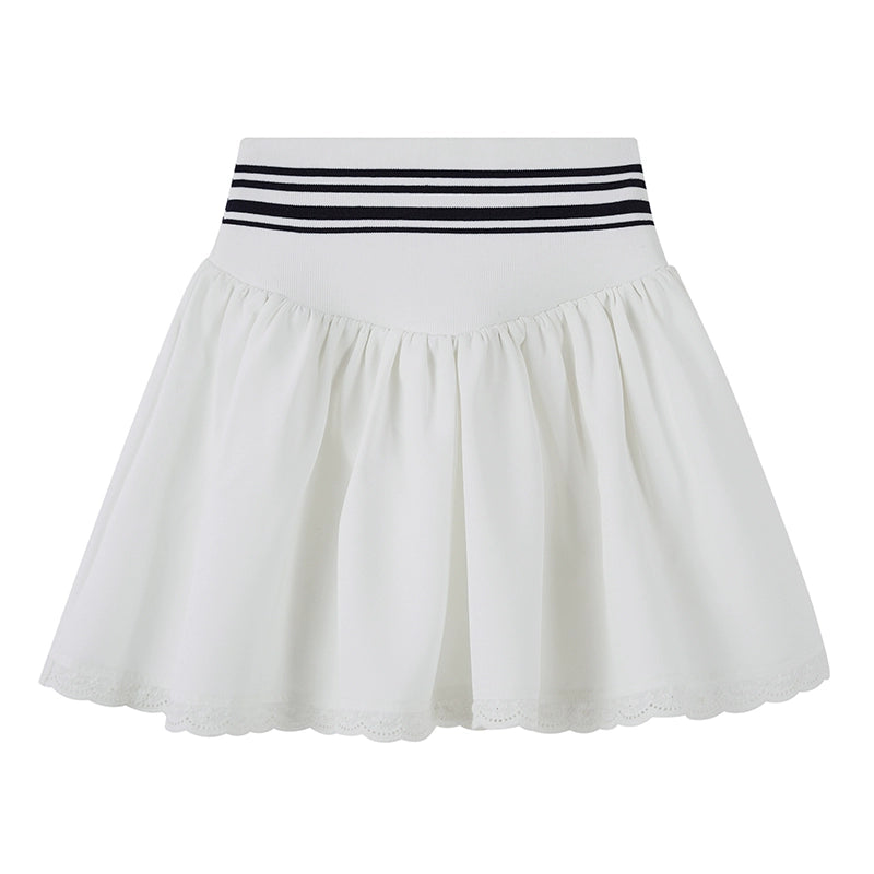 A-Line Half Length Short Skirt NA5419