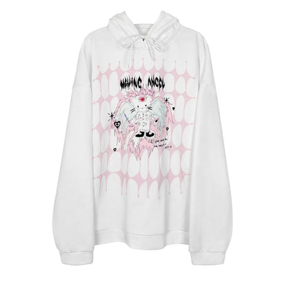 Angel Cat Design Hoodie NA6591