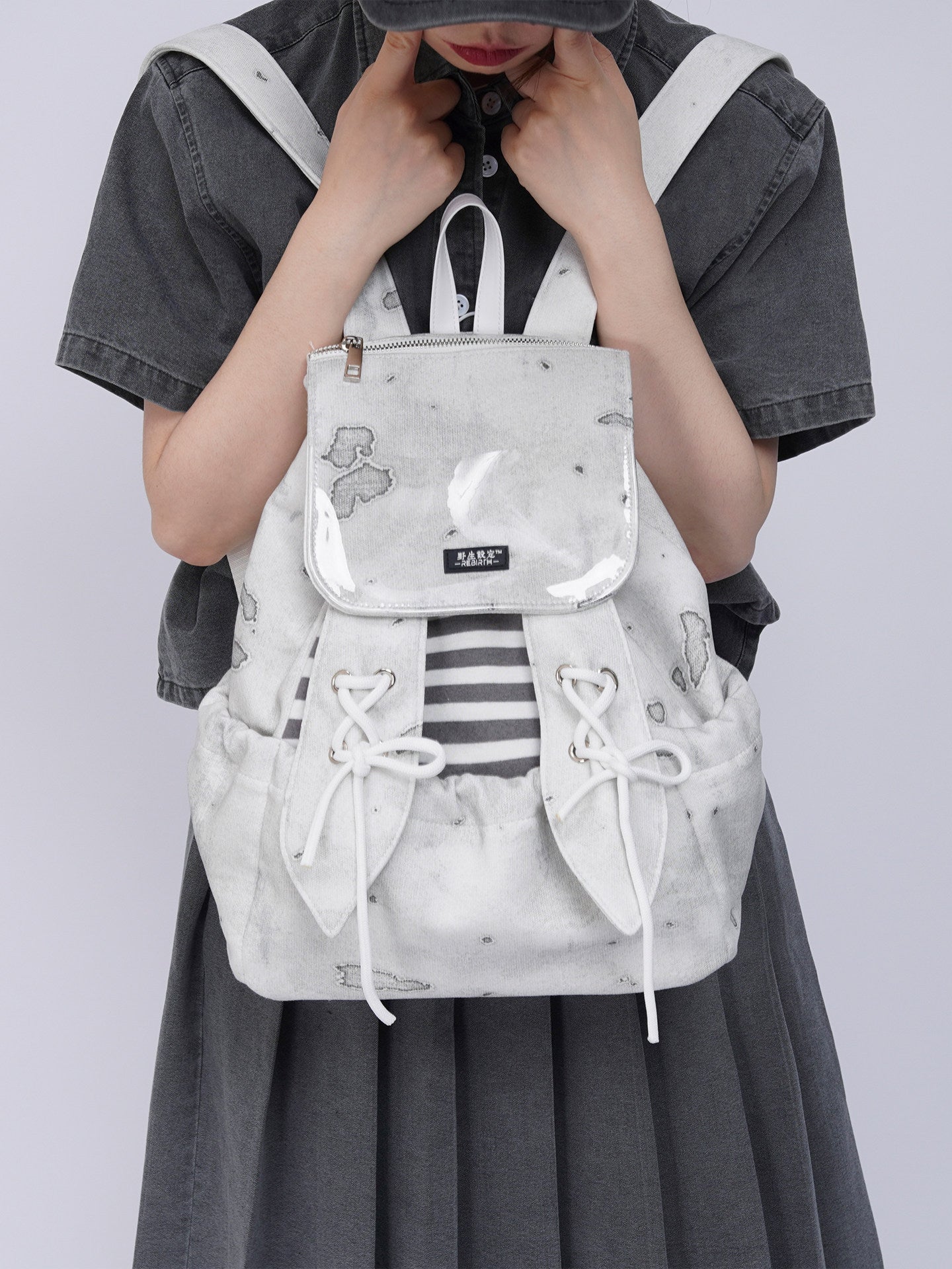 Rabbit Ears Design Backpack NA8383