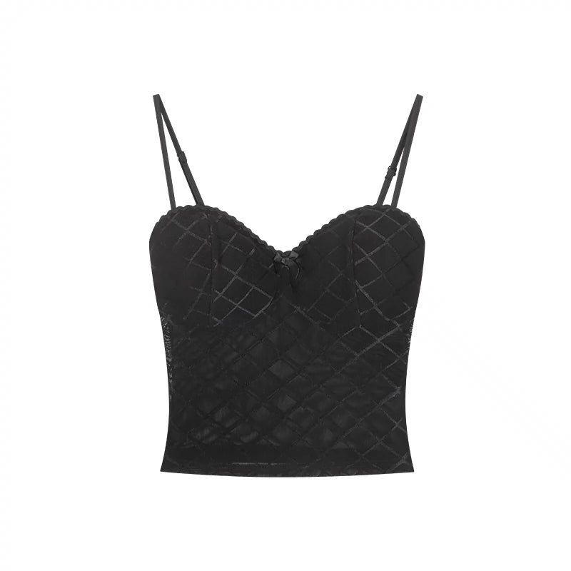 Mesh Strap Camisole NA3738