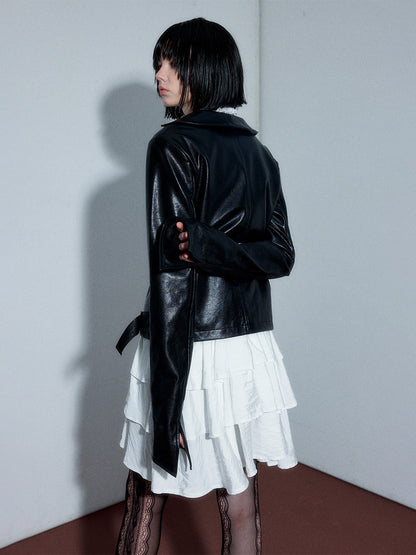 Edgy Design PU Leather Jacket NA8893