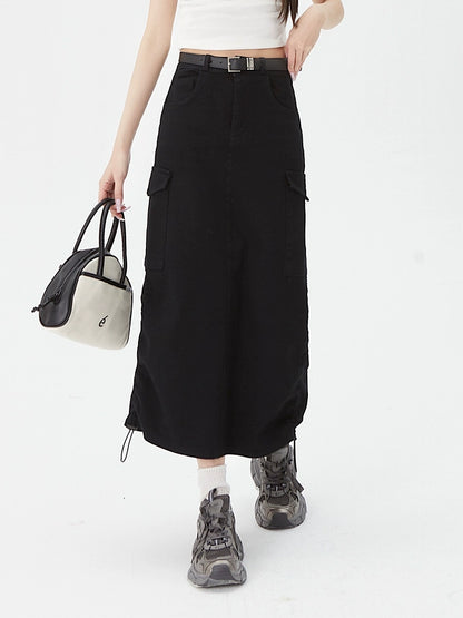 Long Workwear Skirt NA3280