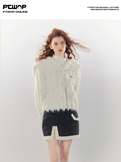 Fur Collar Short Jacket NA5684