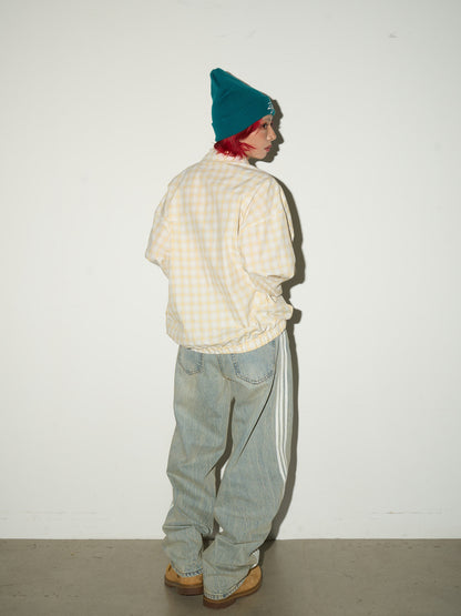 Three-Stripe Damage Denim Jeans NA9057